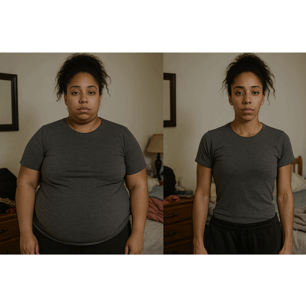 (Rebeca) Perdi mais de 15kg em 1 mês